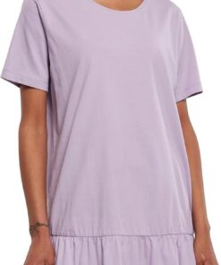 Urban Classics Ladies Valence tee Mujer Vestido Corto Negro 100% algodón