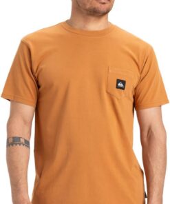 Quiksilver Saltwater - Camiseta con Bolsillo para Hombre