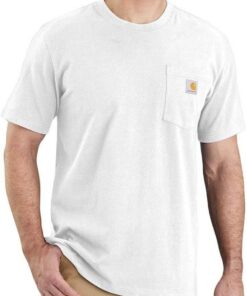 Carhartt 103296 Camiseta de Trabajo Hombre