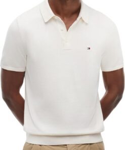 Tommy Hilfiger Polo de Manga Corta Hombre Essential Cotton Knitted Dick