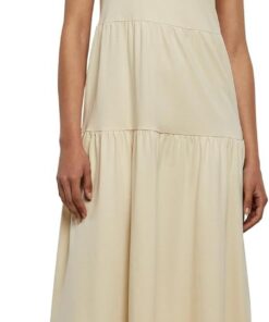 Urban Classics Ladies 7/8 Length Valance Summer Dress Vestido Mujer
