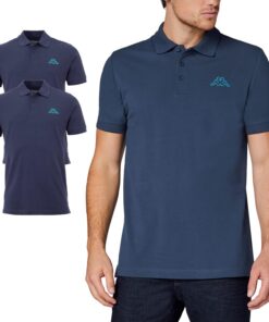 Kappa Venist Camisa de Polo Hombre (Pack de 2)