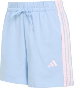 adidas Women's Pantalón Corto Essentials Cotton 3 Bandas