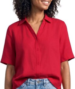 Street One 3413051 Camisa en Color Liso Mujer (Pack de 1)