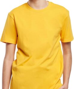 URBAN CLASSICS Camiseta básica de manga corta, cuello redondo normal, de algodón grueso, largo normal, ajuste holgado, de hombre, moderna, en distintos colores, tallas XS - 5XL
