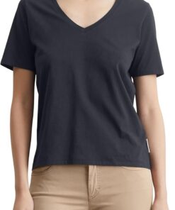 Marc OߴPolo Mujer Camiseta con Cuello de Pico Regular fit