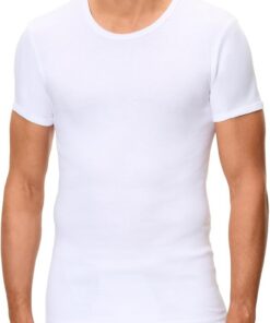Abanderado Camiseta de manga corta Clásico Algodón 100% Hombre x1