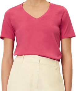 Marc OߴPolo Mujer Camiseta con Cuello de Pico Regular fit