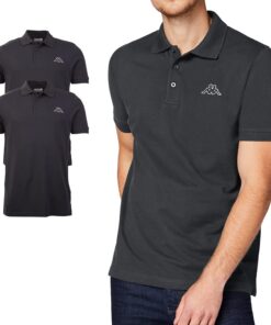 Kappa Venist Camisa de Polo Hombre (Pack de 2)