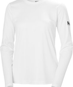 Helly Hansen W HH Tech Crew LS 2.0 Camiseta Mujer (Pack de 1)