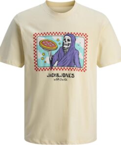 JACK & JONES Jorholiday Skull tee SS Cn para Hombre