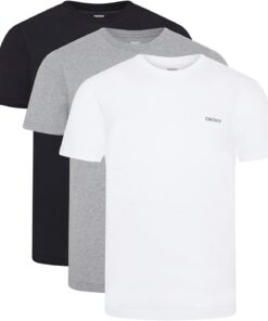 DKNY Giants Camiseta de Hombre Hombre (Pack de 3)