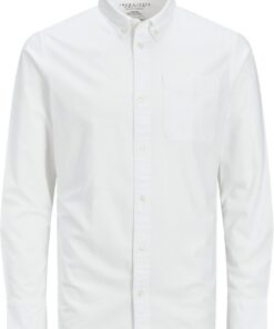 Jack & Jones Jjeoxford Shirt L/S S21 Noos, Camisa Hombre