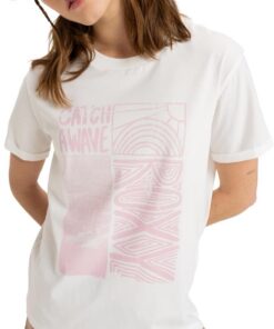 Roxy Oceanregular Poster Camiseta Mujer (Pack de 1)