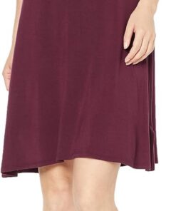 Amazon Essentials Vestido con Vuelo sin Mangas (Talla Grande Disponible) Mujer