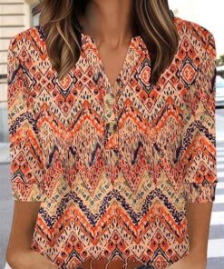 Camisetas Henley para mujer, moda de otoño 2025, trajes escolares para profesores