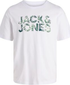 JACK & JONES Jjejeff Logo tee SS Sn Jjejeff Logo tee SS Sn Hombre (Pack de 1)