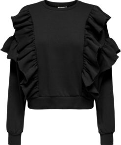 ONLY Onldaze Liss L/S Flounce Swt para Mujer