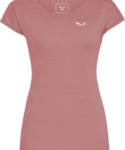 SALEWA Puez Melange Dry W S/S tee T-Shirt, Mujer
