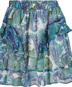 Vila Vifalia Fine HW Skirt/Su Minifalda Mujer