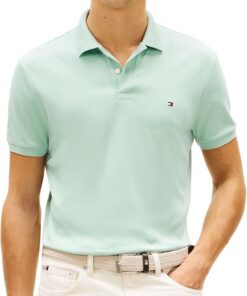 Tommy Hilfiger Liquid Cotton Reg Seasonal Polo Mw0mw39994 Polo S/S Hombre (Pack de 1)