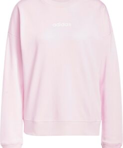 Adidas Mujer Essentials Linear French Terry Sweatshirt