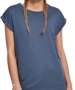 Urban Classics Ladies Extended Shoulder tee Camiseta Mujer (Pack de 1)