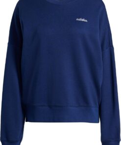 adidas Women's Sudadera básica con diseño Bordado Seasonal Essentials Colorpop