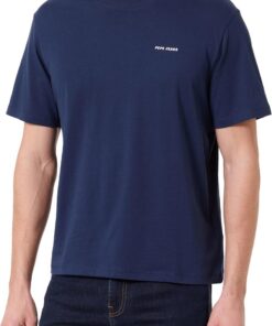 Pepe Jeans M Basic Logo Camiseta Hombre (Pack de 1)