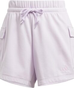 adidas Women's Pantalón Corto Essentials Small Logo French Terry Cargo
