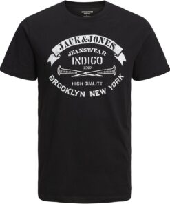 Jack & Jones Jjejeans tee SS O-Neck Noos 23/24 Camiseta Hombre (Pack de 1)