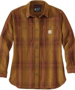 Carhartt Loose Fit Heavyweight Twill Shirt Jac Camiseta Mujer (Pack de 1)