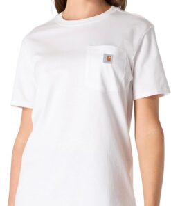 Carhartt Loose Fit Heavyweight Short-Sleeve Pocket T-Shirt (Also Available In Plus Sizes) Closeout Clásico Mujer