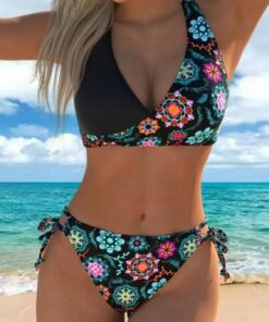Style - Conjunto de bikini para mujer, 2 piezas