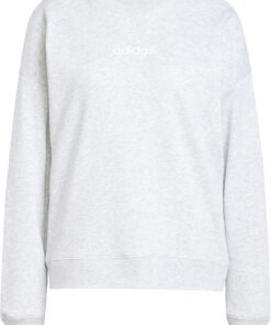 Adidas Mujer Essentials Linear French Terry Sweatshirt