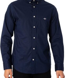 GANT Reg Poplin Shirt Camisa de Vestir Hombre