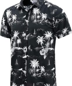 EUOW Camisa Abotonada para Hombre