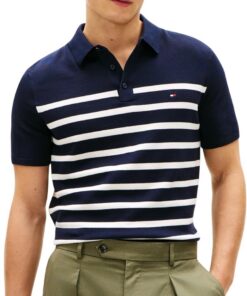 Tommy Hilfiger Polo de Manga Corta Hombre Essential Cotton Knitted Dick