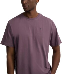 SILBON Camiseta Minilogo Manga Corta para Hombre