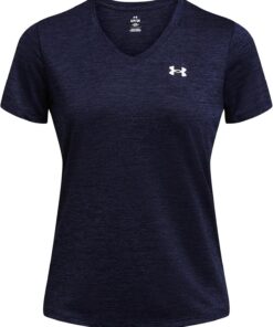 Under Armour Women's UA Tech™ Twist V-Neck Short Sleeve Tech SSV- Twist Mujer (Pack de 1)