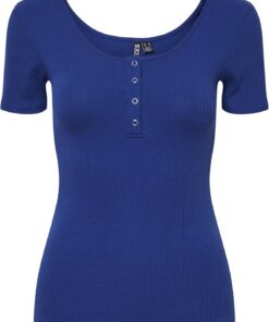 Pieces Pckitte SS Top Noos Camiseta Mujer