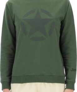 Jeep J Woman Round Neck Sweatshirt Star Large Print J24s Sudadera Mujer (Pack de 1)