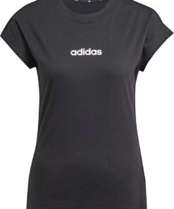 adidas Women's Camiseta Essentials Linear Cotton