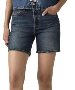 Levi's 501 Mid Thigh Short LW - Pantalones Cortos Mujer