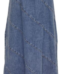 Only Onldia SL Cut Dnm Dress Yok344 Noos Vestido Corto Mujer (Pack de 1)