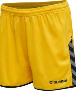 hummel Pantalones Cortos de Poli Cintura Ajustable Hmlautşc Multisport Mujer Talla