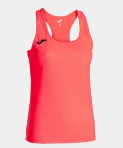 Joma - Camiseta Deportiva de Tirantes Mujer, 4XS - XL - Control de Humedad Corporal y Libertad de Movimiento - Sienna