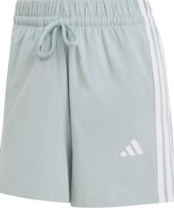 adidas Women's Pantalón Corto Essentials Cotton 3 Bandas