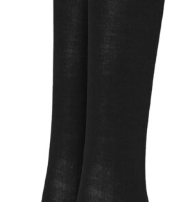 Urban Classics Calcetines mujer Escolares Mujer Calcetines hasta Rodilla blanco-negro Regular