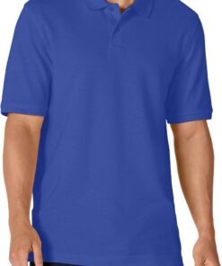 Amazon Essentials Polo de Algodón Piqué de Manga Corta y Corte Estándar (Disponible en Tallas Grandes) Hombre